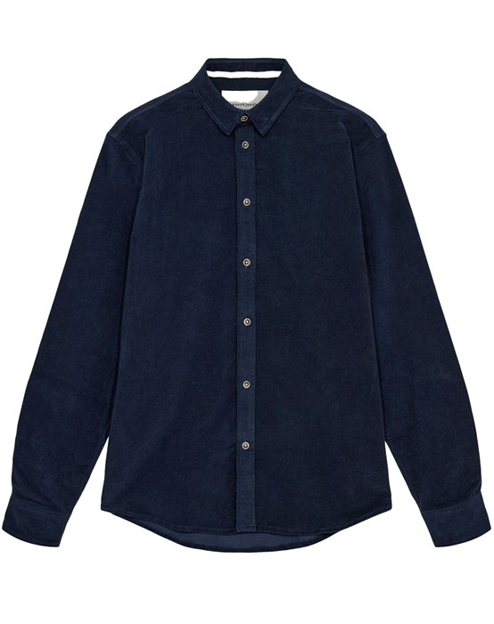 Leif Solid Cord Skjorte